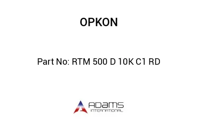 RTM 500 D 10K C1 RD RTM 500 D 10K C1 RD