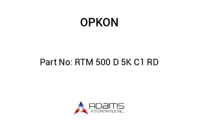 RTM 500 D 5K C1 RD RTM 500 D 5K C1 RD