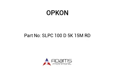 SLPC 100 D 5K 15M RD SLPC 100 D 5K 15M RD