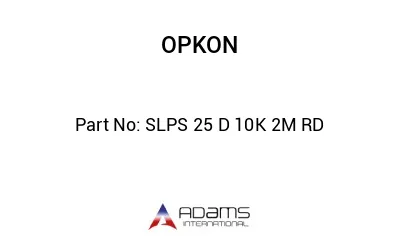 SLPS 25 D 10K 2M RD SLPS 25 D 10K 2M RD