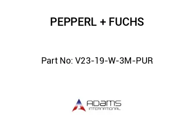 V23-19-W-3M-PUR V23-19-W-3M-PUR