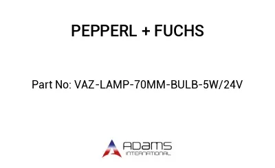VAZ-LAMP-70MM-BULB-5W/24V VAZ-LAMP-70MM-BULB-5W/24V