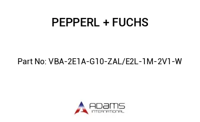 VBA-2E1A-G10-ZAL/E2L-1M-2V1-W VBA-2E1A-G10-ZAL/E2L-1M-2V1-W