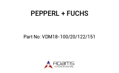 VDM18-100/20/122/151 VDM18-100/20/122/151